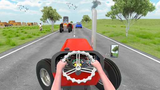 Скриншот 5 — 3D Indian Tractor Village Game