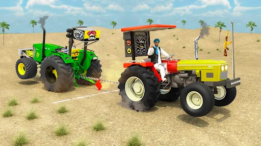 Скриншот 8 — 3D Indian Tractor Village Game