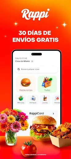 Скриншот 1 — Rappi: Todo en minutos