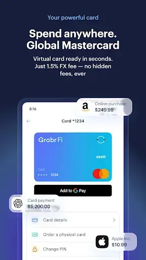 Скриншот 5 — GrabrFi: US Account