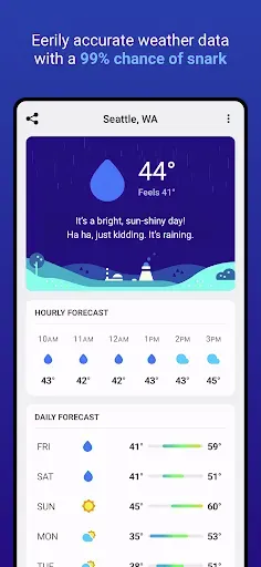 Скриншот 6 — CARROT Weather