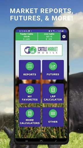 Скриншот 1 — Cattle Market Mobile