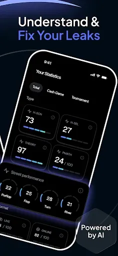 Скриншот 2 — Runout Poker Trainer GTO Coach