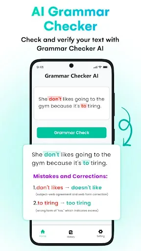 Скриншот 3 — грамматика английского Checker