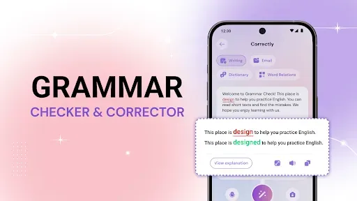 Скриншот 1 — Correctly: AI Grammar Checker