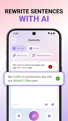 Скриншот 5 — Correctly: AI Grammar Checker