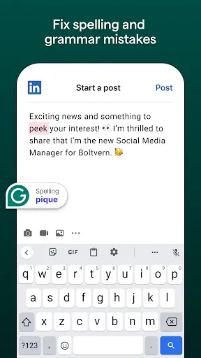 Скриншот 3 — Grammarly-AI Writing Assistant