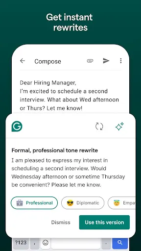 Скриншот 8 — Grammarly-AI Writing Assistant