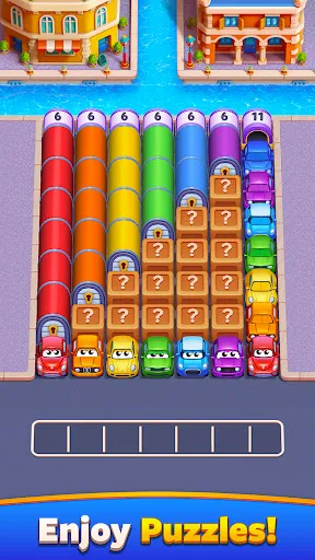 Скриншот 3 — Car Match - Traffic Puzzle