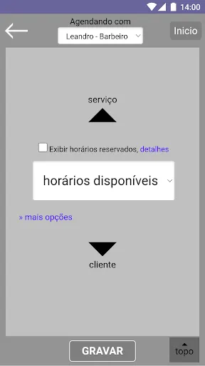 Скриншот 4 — Top Salão: agendamento online