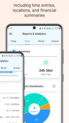 Скриншот 6 — Daypad - Simple Time Tracker