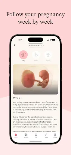 Скриншот 3 — Preglife - Pregnancy Tracker