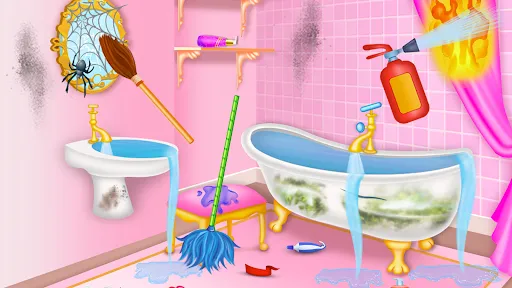 Скриншот 1 — Princess house cleaning Repair