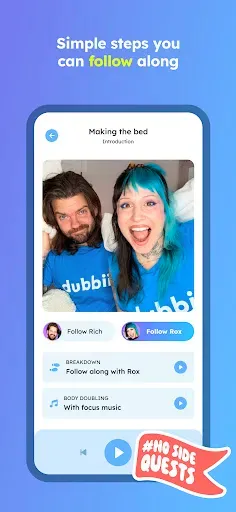 Скриншот 6 — dubbii: the body doubling app