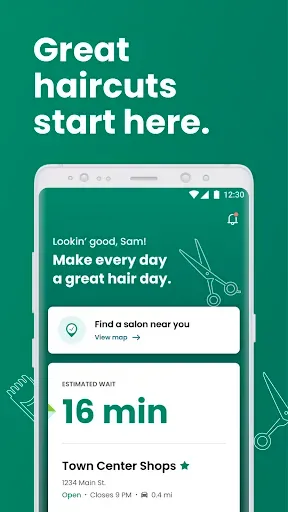 Скриншот 1 — Great Clips Online Check-in