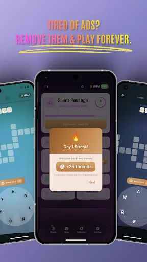 Скриншот 2 — Weave the Word: Word Connect