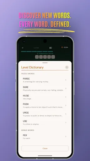Скриншот 4 — Weave the Word: Word Connect
