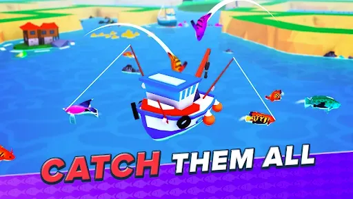 Скриншот 1 — Fish idle: Игра и афк рыбалка