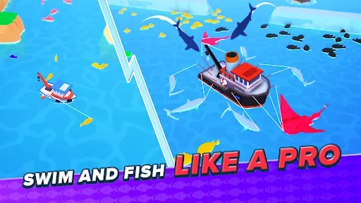 Скриншот 2 — Fish idle: Игра и афк рыбалка