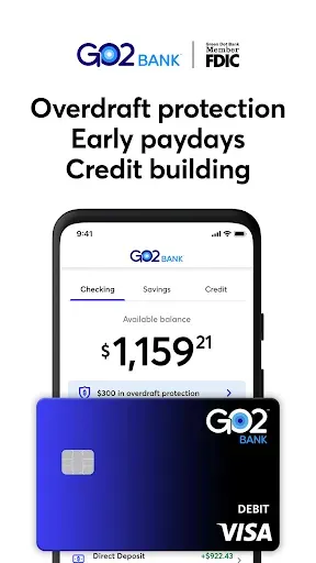 Скриншот 1 — GO2bank: Mobile banking