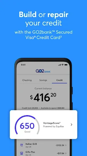 Скриншот 4 — GO2bank: Mobile banking