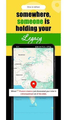 Скриншот 2 — GreenPista: Own Your DOB Note