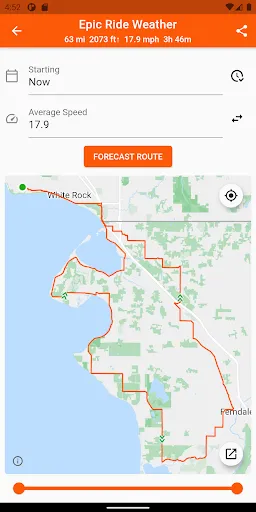 Скриншот 2 — Epic Ride Weather