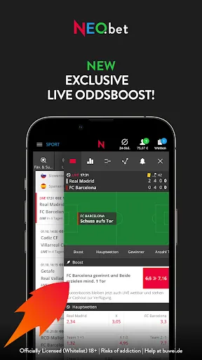 Скриншот 3 — NEO.bet - sports betting