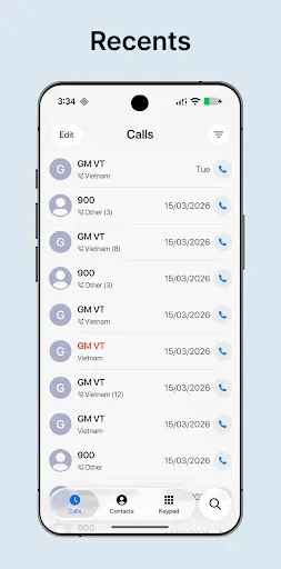 Скриншот 3 — Liquid Dialer – Unified iCall