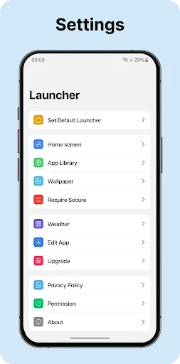 Скриншот 7 — Launcher OS 18