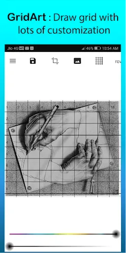 Скриншот 1 — GridArt: Grid Drawing 4 Artist