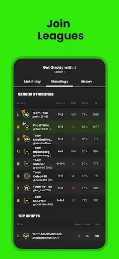 Скриншот 7 — Griddy: Football Puzzles