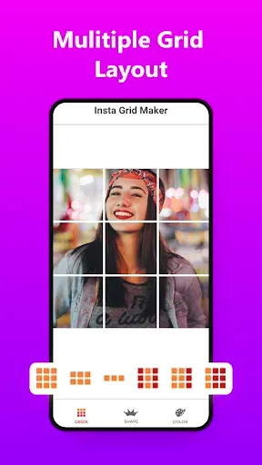 Скриншот 2 — PhotoGrid - Grid Maker