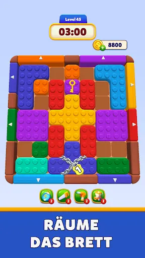 Скриншот 1 — Color Block Run - Puzzle