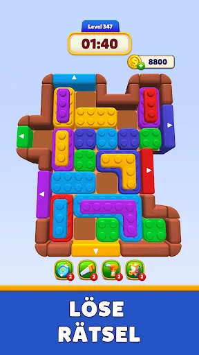 Скриншот 2 — Color Block Run - Puzzle