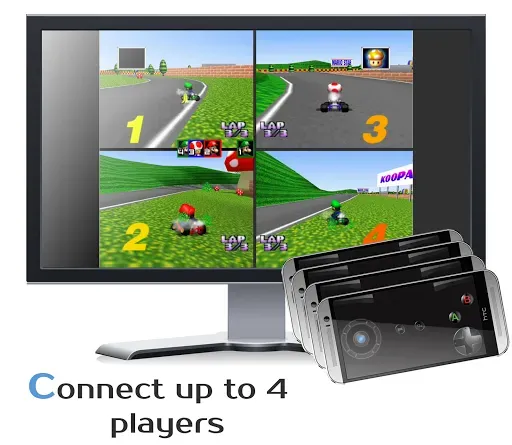 Скриншот 3 — DroidJoy Gamepad Joystick Lite