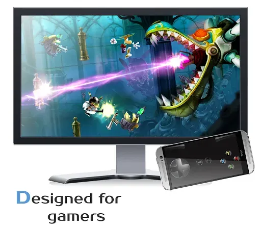 Скриншот 4 — DroidJoy Gamepad Joystick Lite