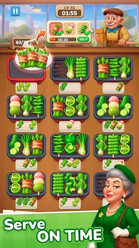 Скриншот 4 — Мастер Гриля: Игра Sort Еды
