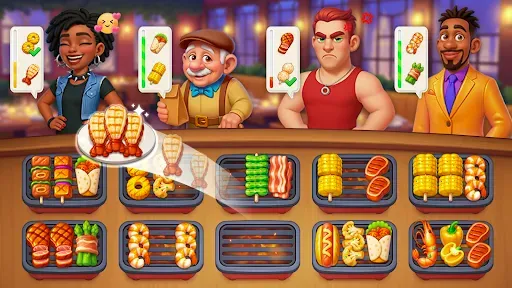 Скриншот 8 — Мастер Гриля: Игра Sort Еды