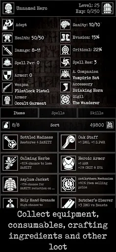 Скриншот 6 — Grim Quest - Old School RPG