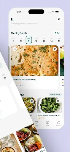 Скриншот 2 — Six Sisters: Meal Planner