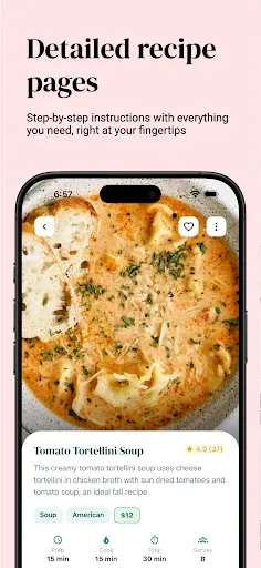 Скриншот 3 — Six Sisters: Meal Planner