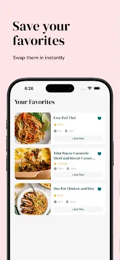 Скриншот 6 — Six Sisters: Meal Planner