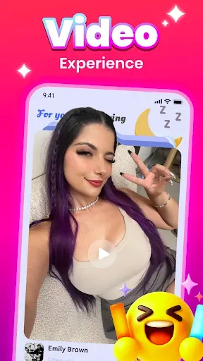 Скриншот 2 — Leep: Chat Video, Share