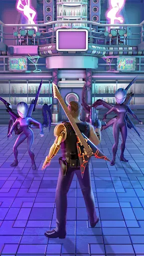 Скриншот 2 — Cyberpunk Hero киберпанк экшен