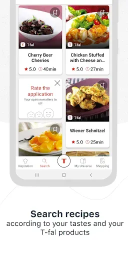 Скриншот 2 — T-fal, recipes and more…
