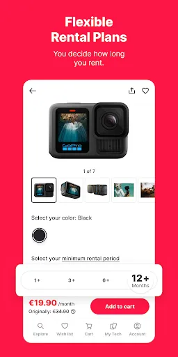 Скриншот 3 — Grover - rent tech flexibly