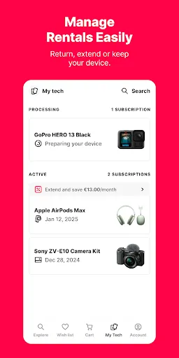 Скриншот 4 — Grover - rent tech flexibly