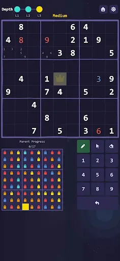 Скриншот 1 — Sudokokokoko: Fractal Sudoku