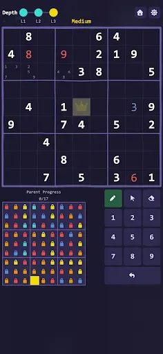 Скриншот 3 — Sudokokokoko: Fractal Sudoku